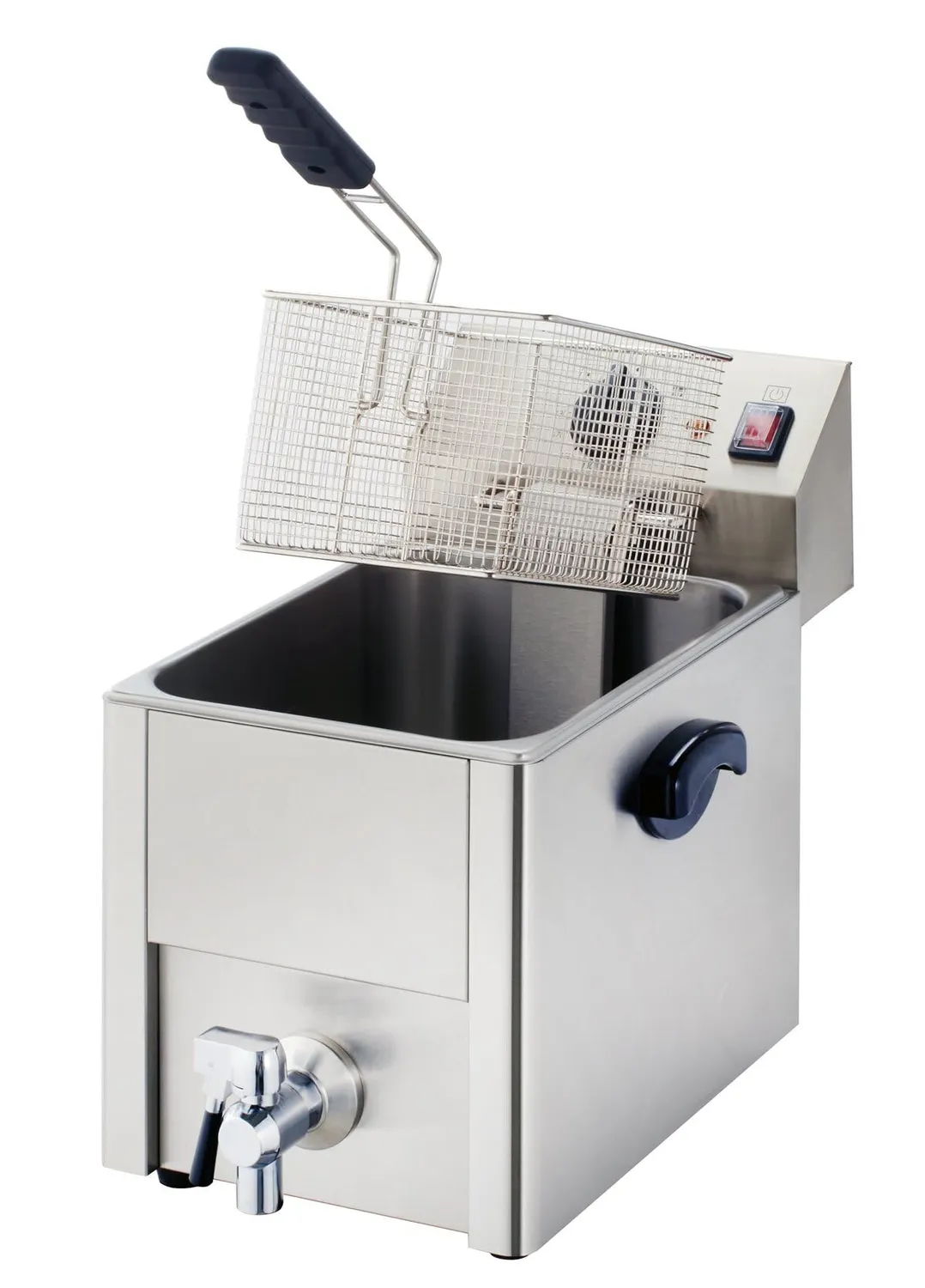 GastroHero EF-ECO10A Elektro-Fritteuse 10L Edelstahl