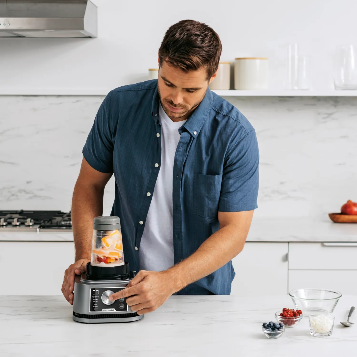 Ninja Foodi Power Nutri Mixer 3-in-1 1200W silber