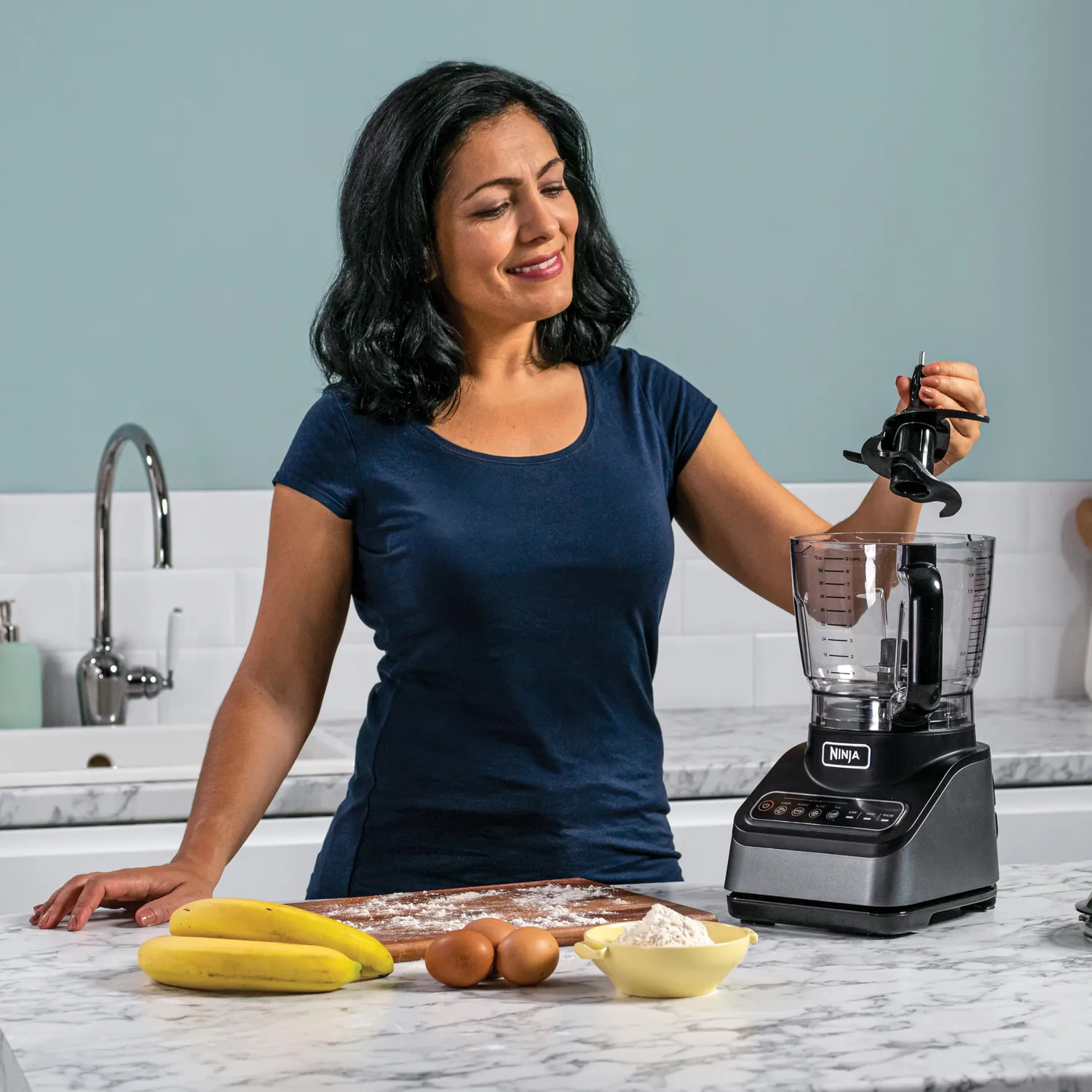 Ninja BN650EU Küchenmaschine 2,1L 850W schwarz