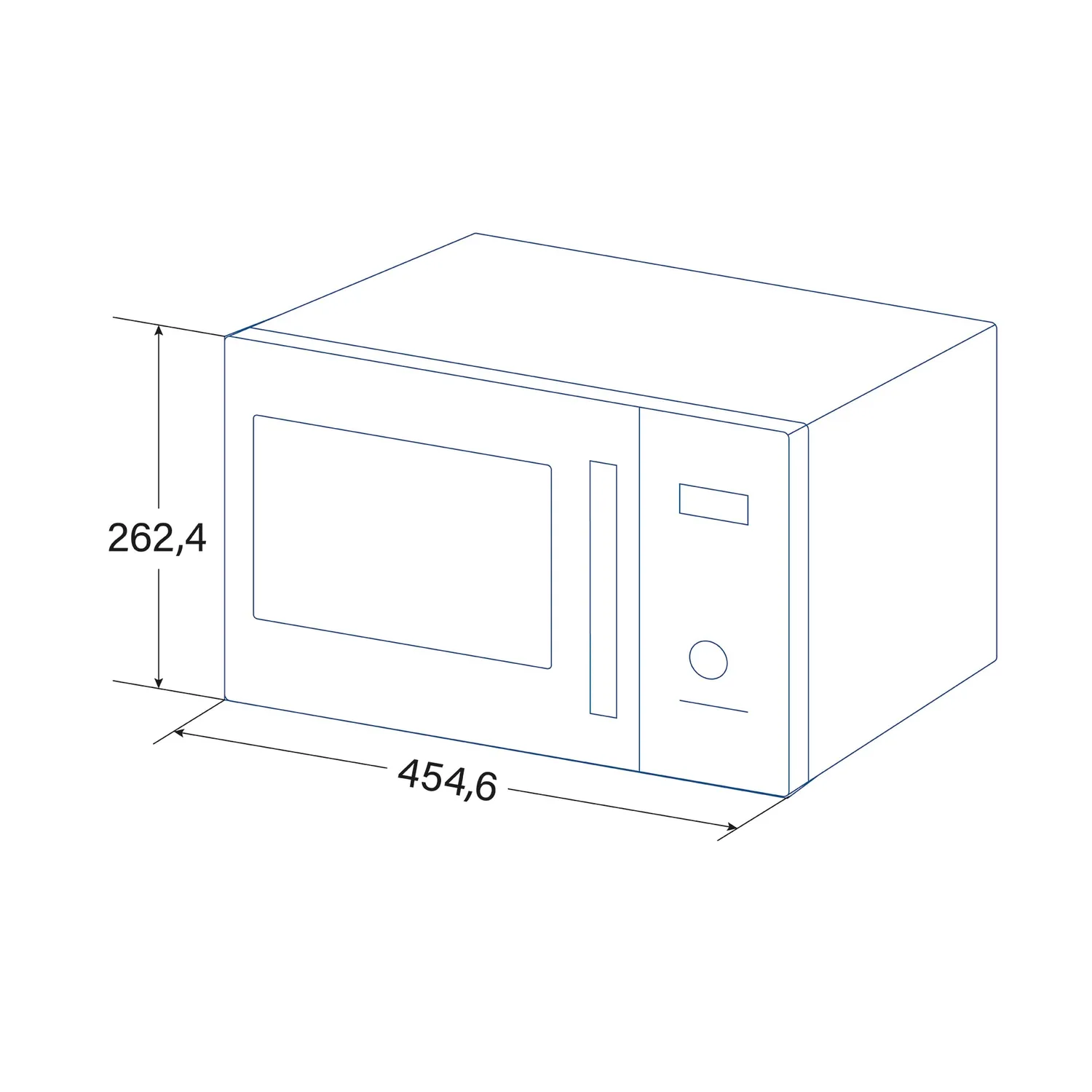 CATA MM 5020M BK Mikrowelle Schwarz 20 L 700 W