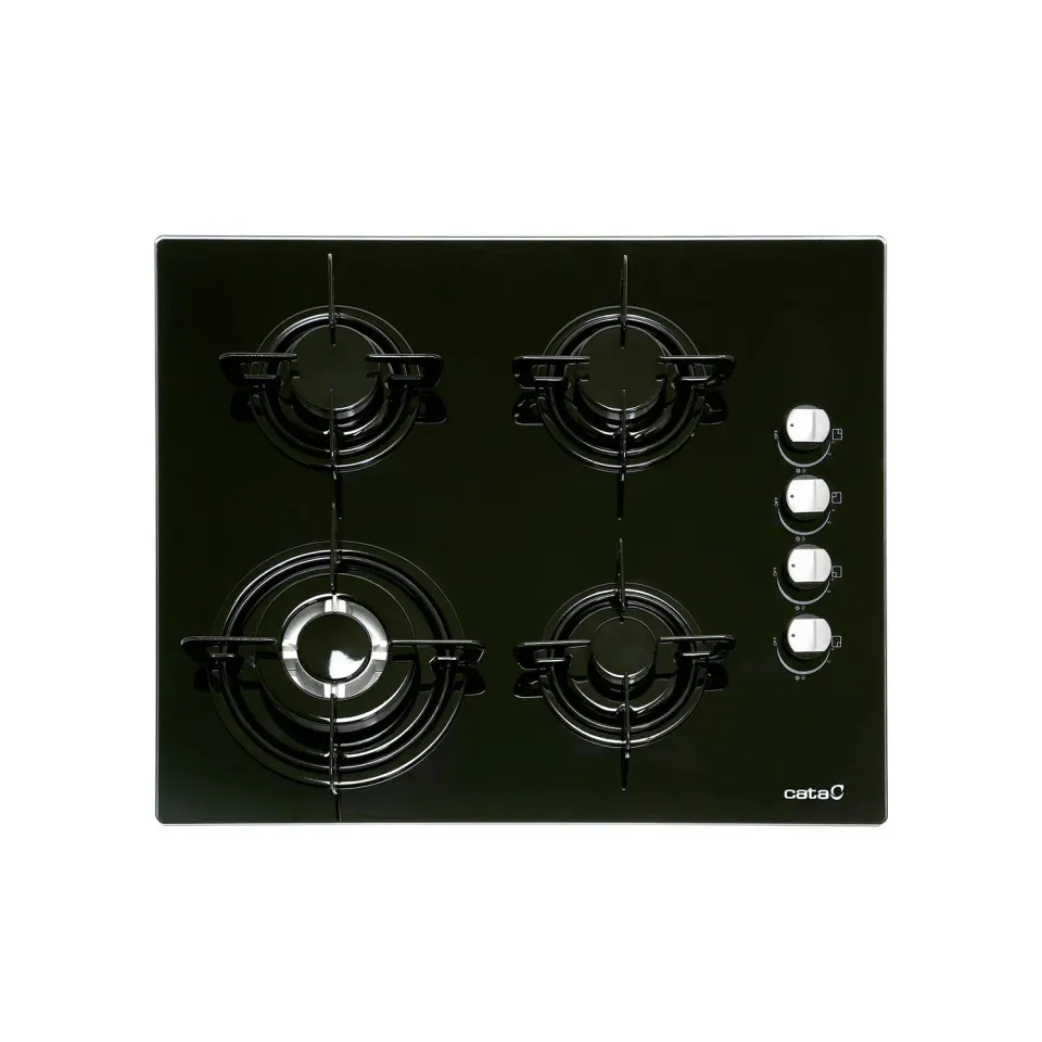 Cata CI 631 BK A/A Gaskochfeld 59 cm 8 kW 4-flammig