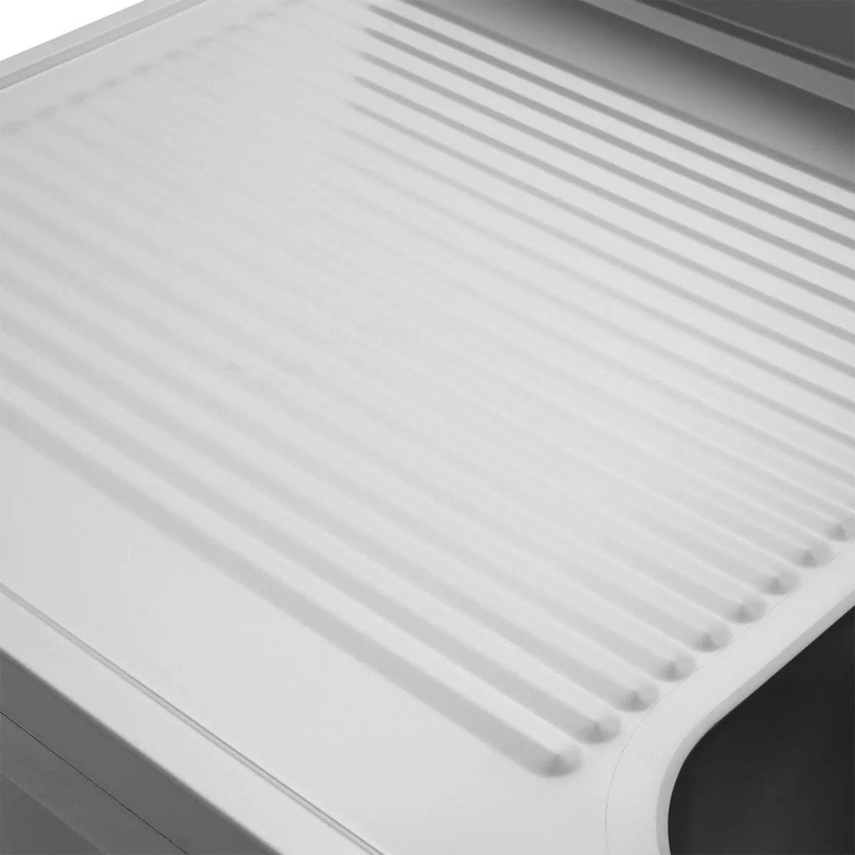 GastroHero Eco Spülschrank 20x7 2 Becken rechts Edelstahl