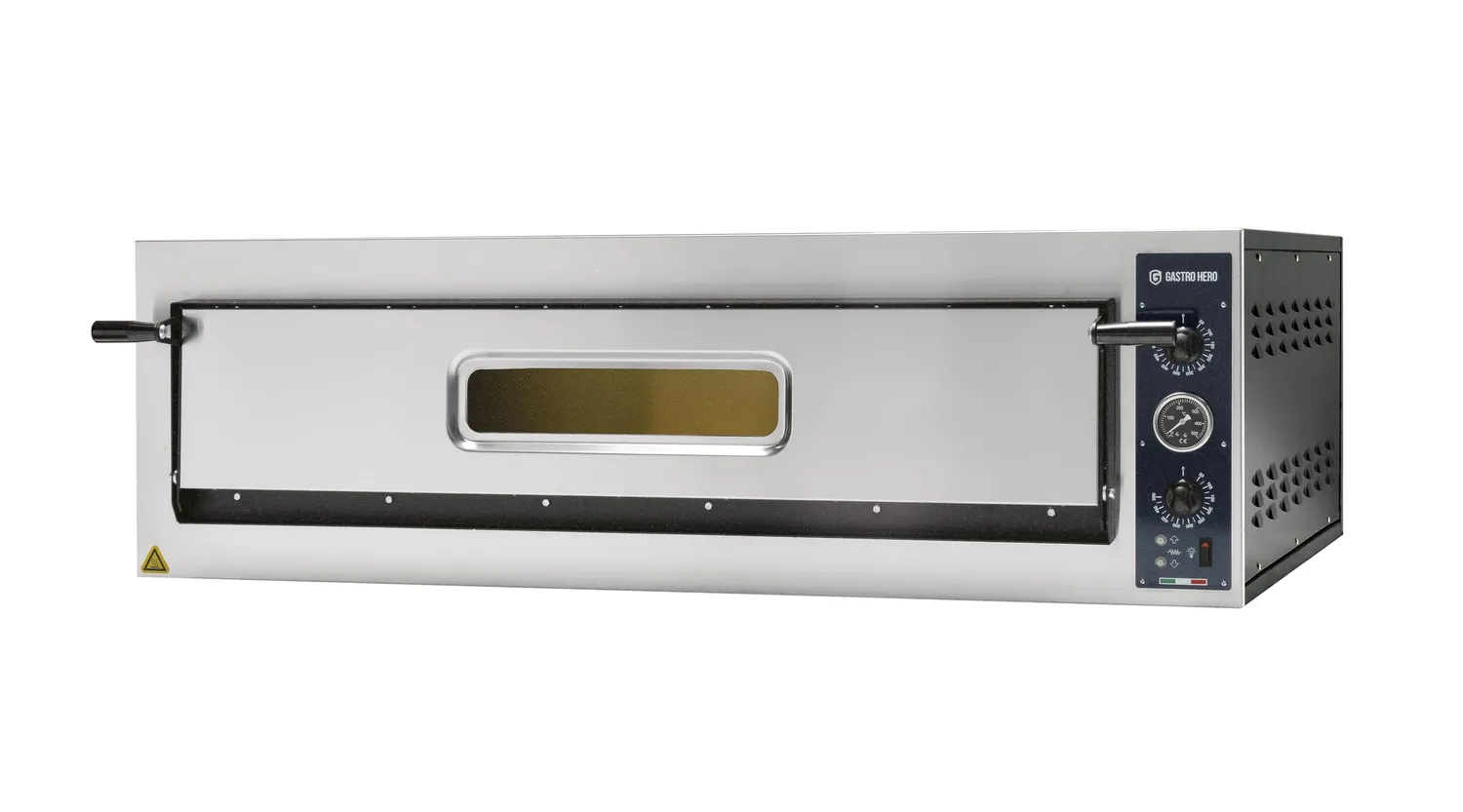 GastroHero PROFI PLUS Pizzaofen 9x36 cm Vollschamott