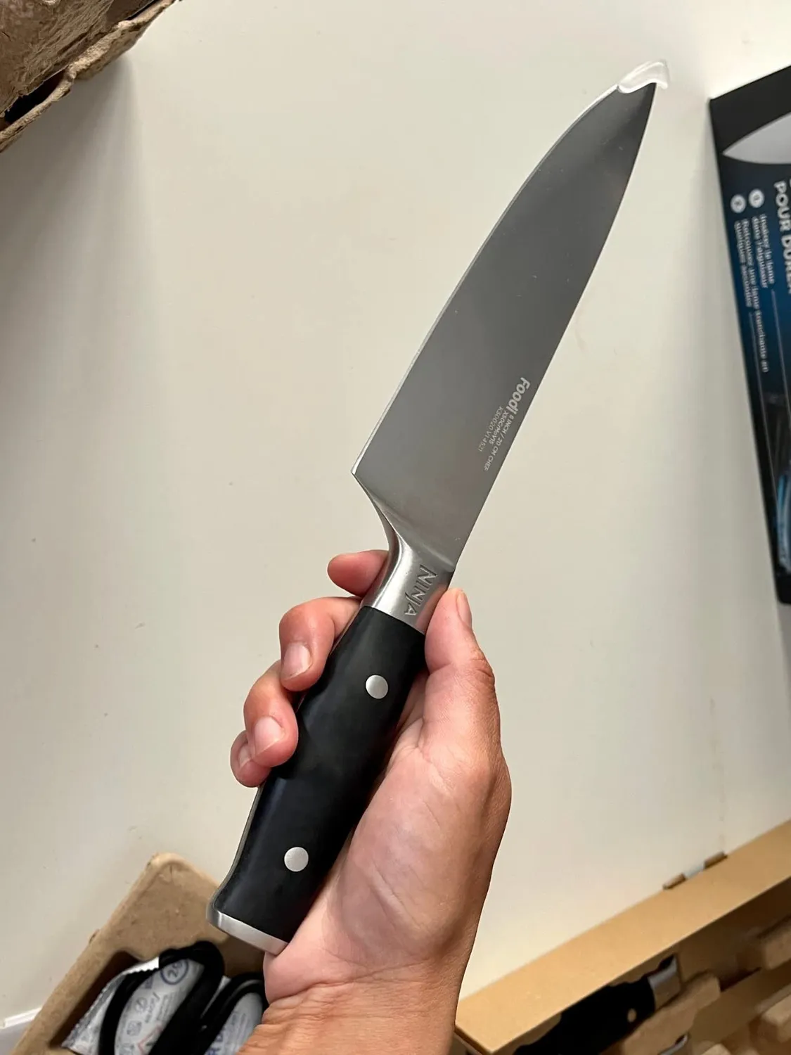 Ninja Foodi StaySharp Messerblock 6-tlg schwarz Edelstahl