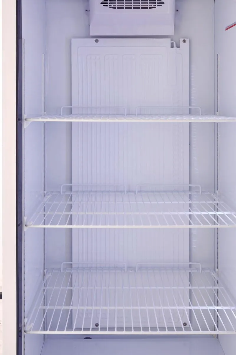 GastroHero Eco 590 Lagerkühlschrank Glastür 590 Liter