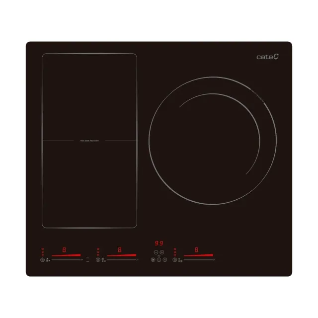 CATA INSF 6011 BK Induktionskochfeld 60cm 3 Zonen