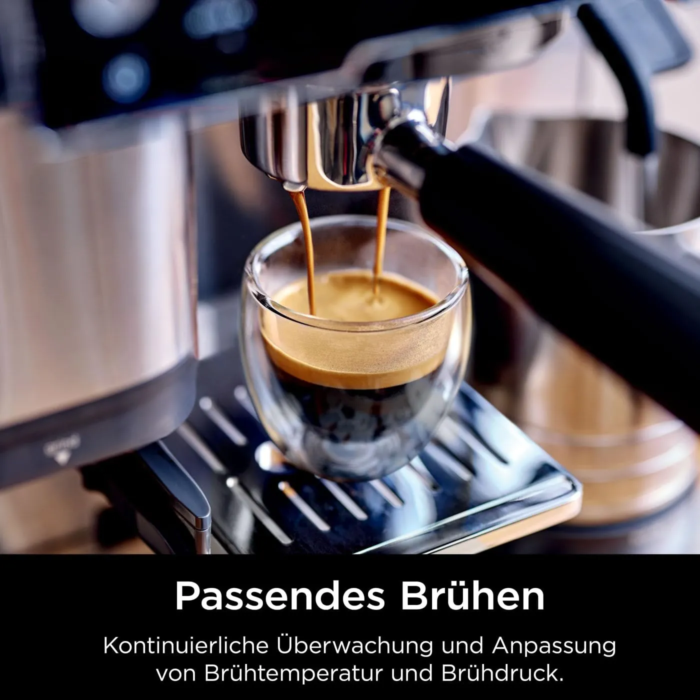 Ninja Luxe Essential Kaffeemaschine Silber 2-in-1 Mahlwerk