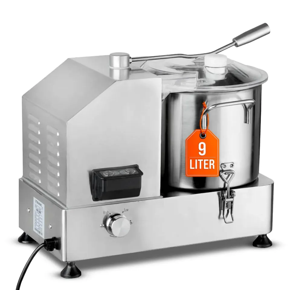 GastroHero CU-ECO9 Kutter 9 Liter Edelstahl Profi
