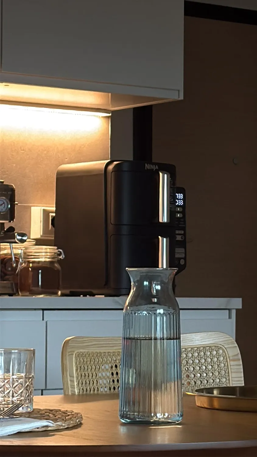 Ninja Double Stack Heißluftfritteuse 7,6L Schwarz 6 Portionen