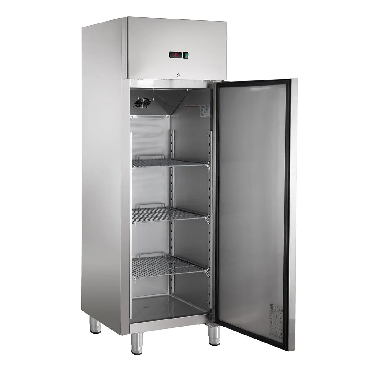 GastroHero SNACKH400TN Kühlschrank 429 L Edelstahl