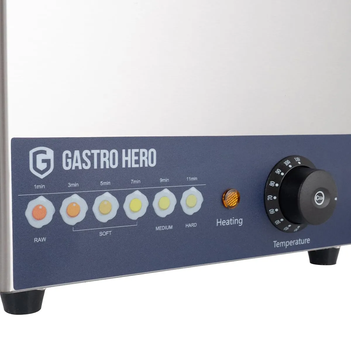 GastroHero EK-ECO8 Eierkocher 8 Eier Edelstahl