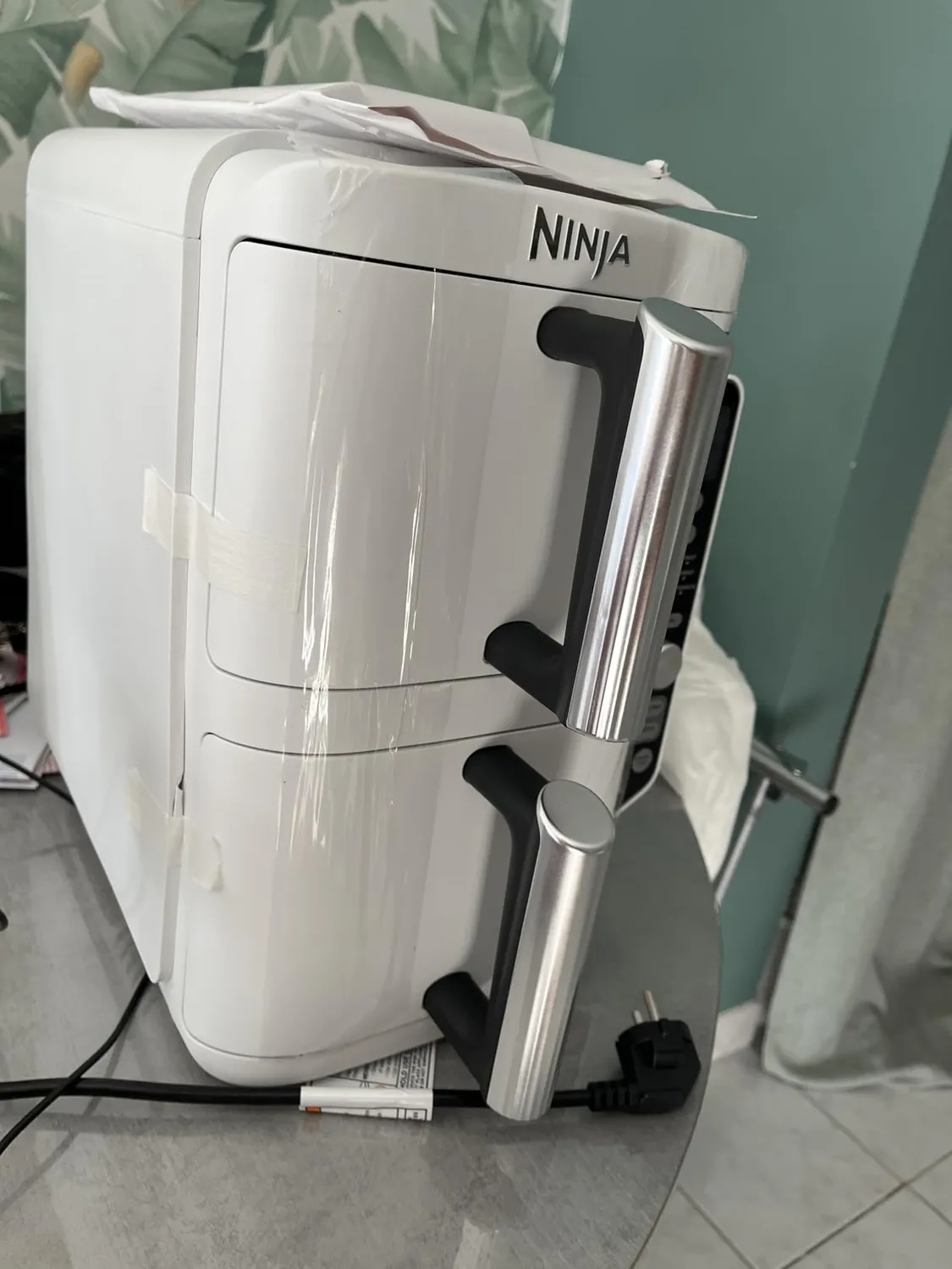 Ninja Double Stack XL SL400EUWH Heißluftfritteuse weiß 9,5 L