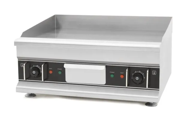 GastroHero Eco 596x398 Grillplatte glatt verchromt