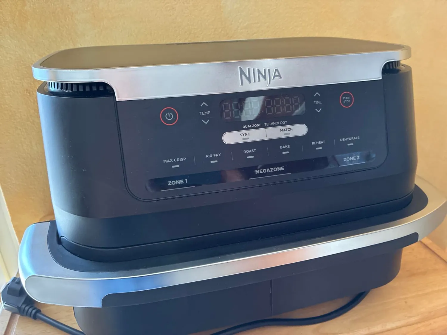 Ninja FlexDrawer Heißluftfritteuse 6,6 L schwarz 6-in-1 Dual