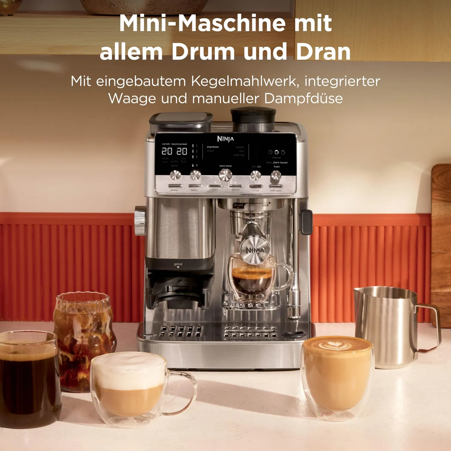 Ninja Luxe Café Mini Plus Kaffeemaschine Automatik