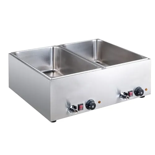 GastroHero ECO Bain-Marie 2/1 Speisenwärmer
