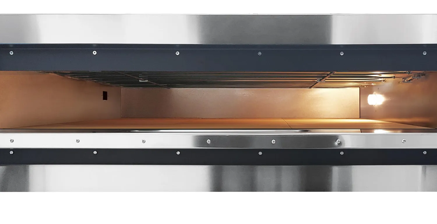 GastroHero PROFI PLUS Pizzaofen 9x36 cm Vollschamott