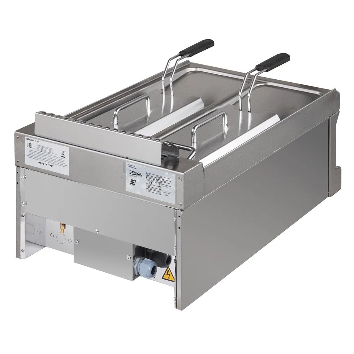 GastroHero Serie 77-40/70 Fritteuse 6+6L Tischgerät Edelstahl