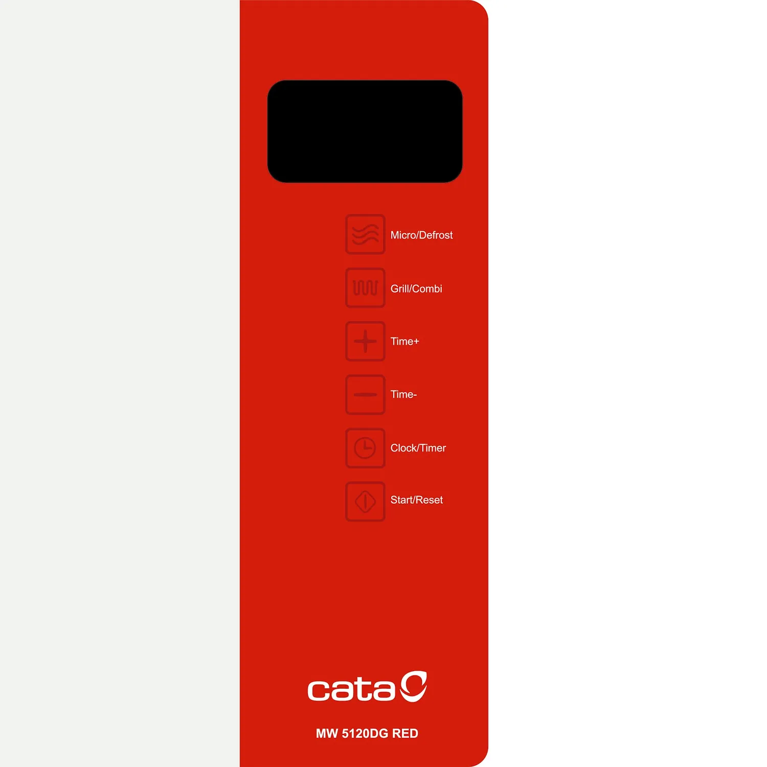 Cata MM 5120DG Mikrowelle mit Grill 20L Rot