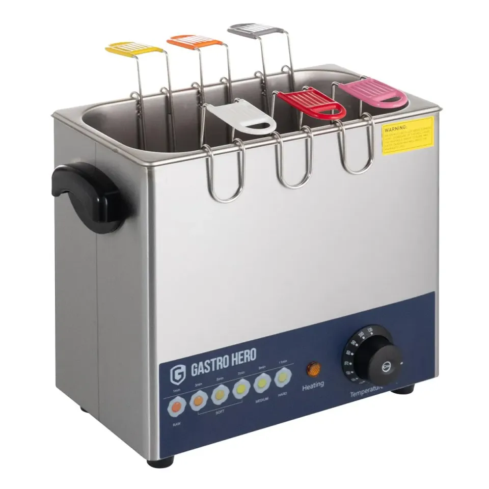 GastroHero ECO Eierkocher 6 Eier 2,2 kW Edelstahl
