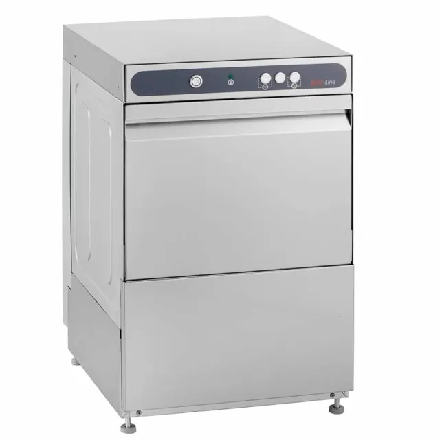 GastroHero ECOLINE-GLSM40SLE Gläserspüler 40x40 Edelstahl