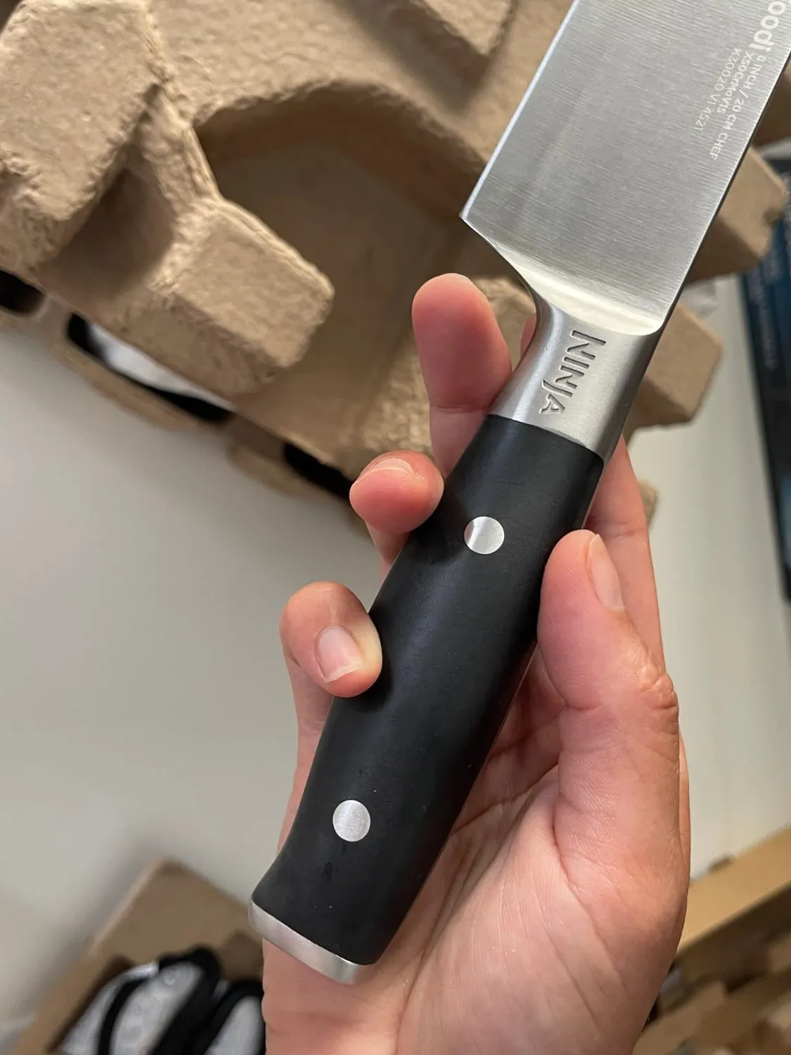 Ninja Foodi StaySharp Messerblock 6-tlg schwarz Edelstahl