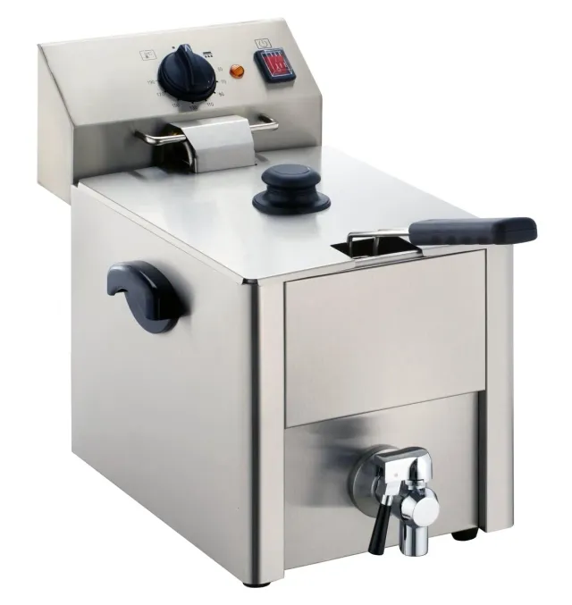 GastroHero EF-ECO10A Elektro-Fritteuse 10L Edelstahl
