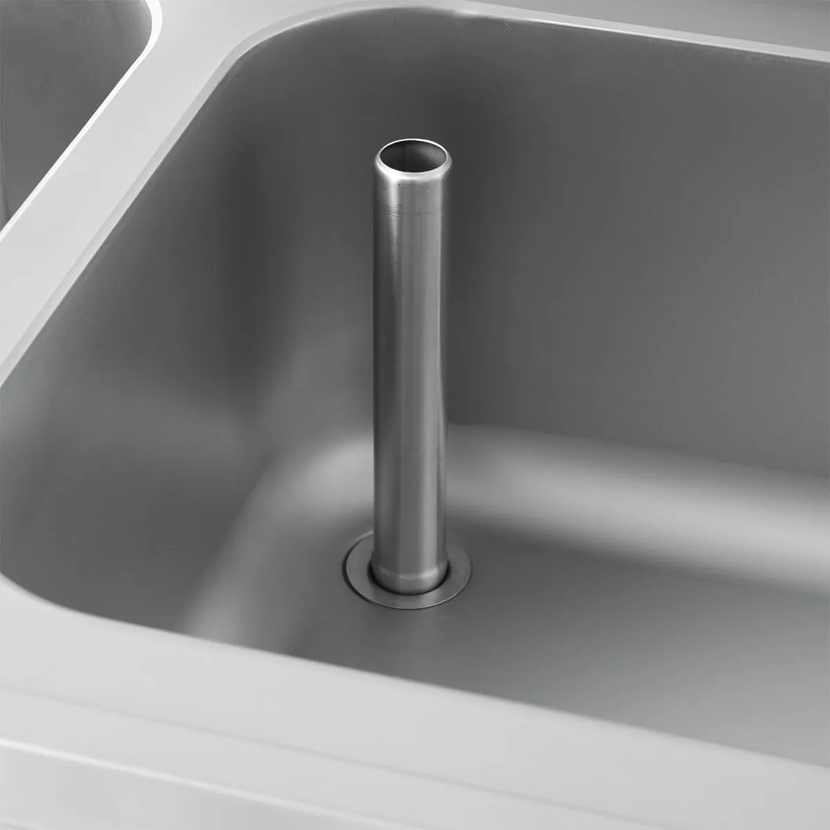 GastroHero Eco Spülschrank 20x7 2 Becken rechts Edelstahl
