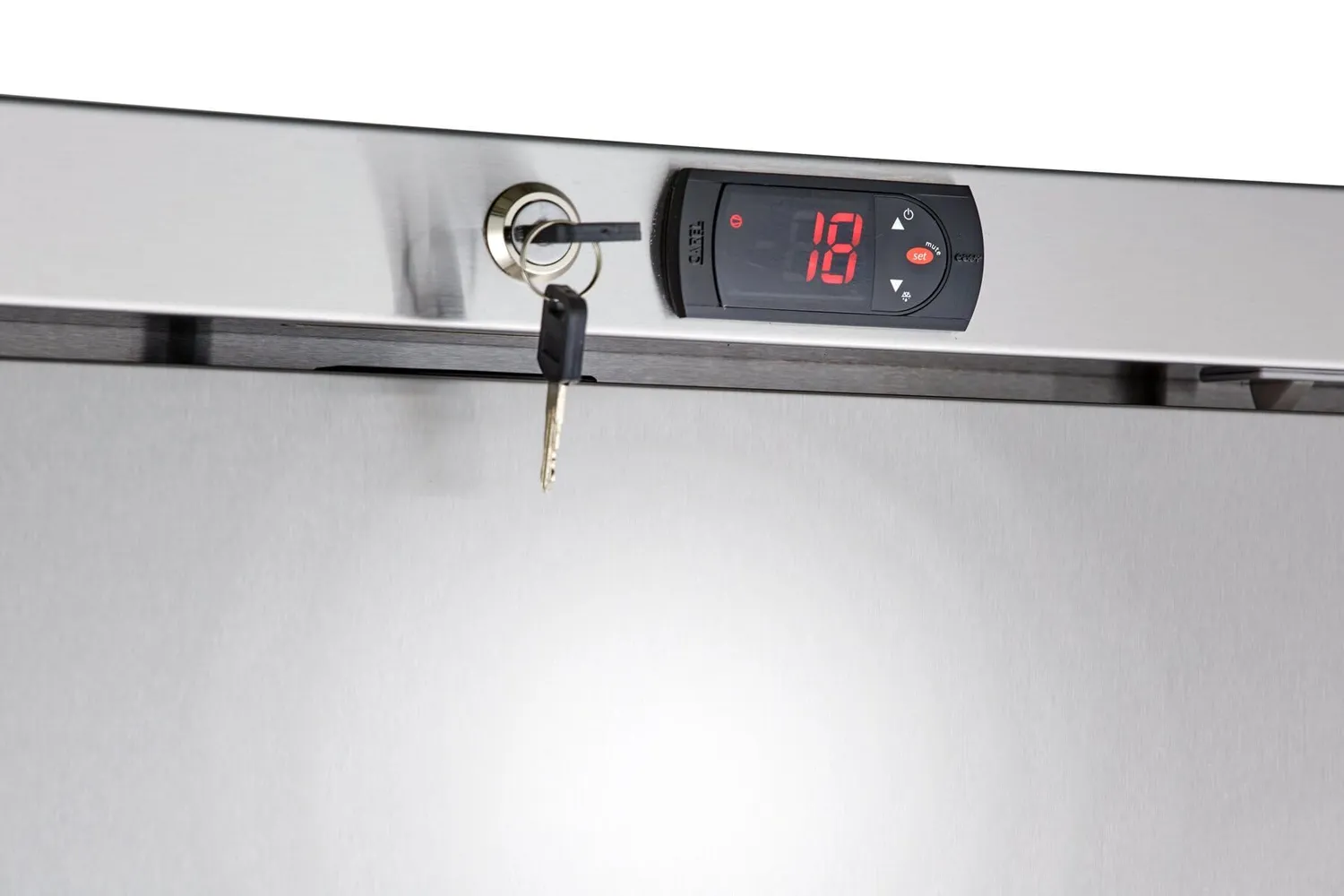 GastroHero SFH60VS Tiefkühlschrank 590L Edelstahl