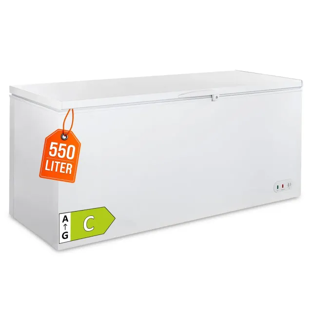 GastroHero ECO 650 TKTE650 Tiefkühltruhe 550 L abschließbar