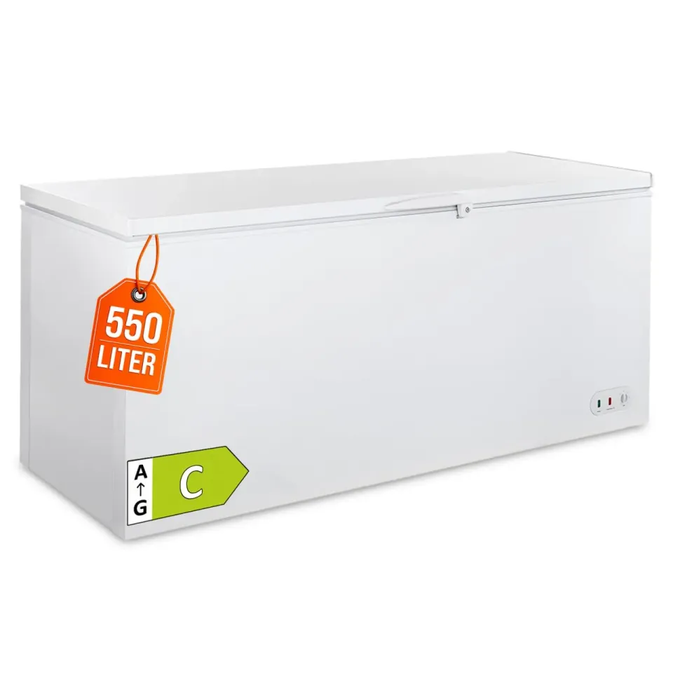 GastroHero ECO 650 TKTE650 Tiefkühltruhe 550 L abschließbar