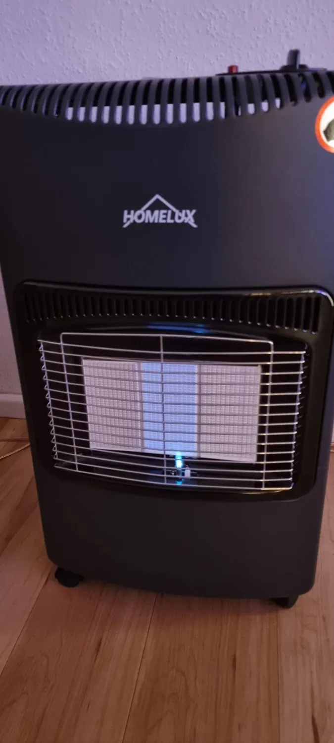 HOMELUX 4200 W Gasheizung Innenraum 82 m³ 3-stufig