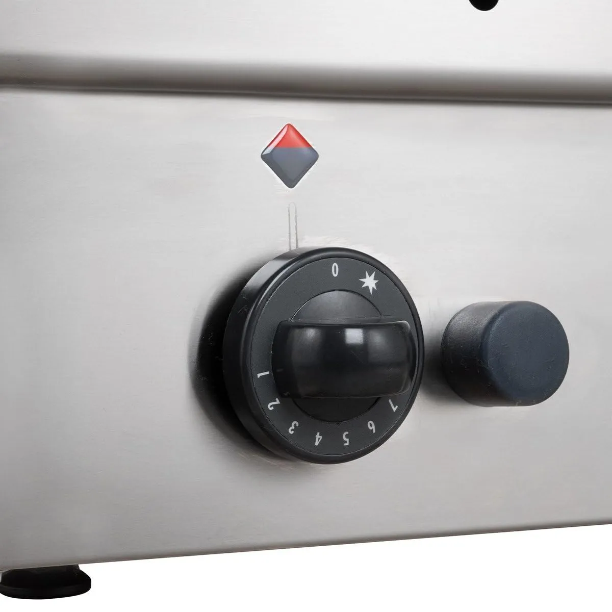 GastroHero MG106-03-003 Gas-Grillplatte 100x60 cm glatt