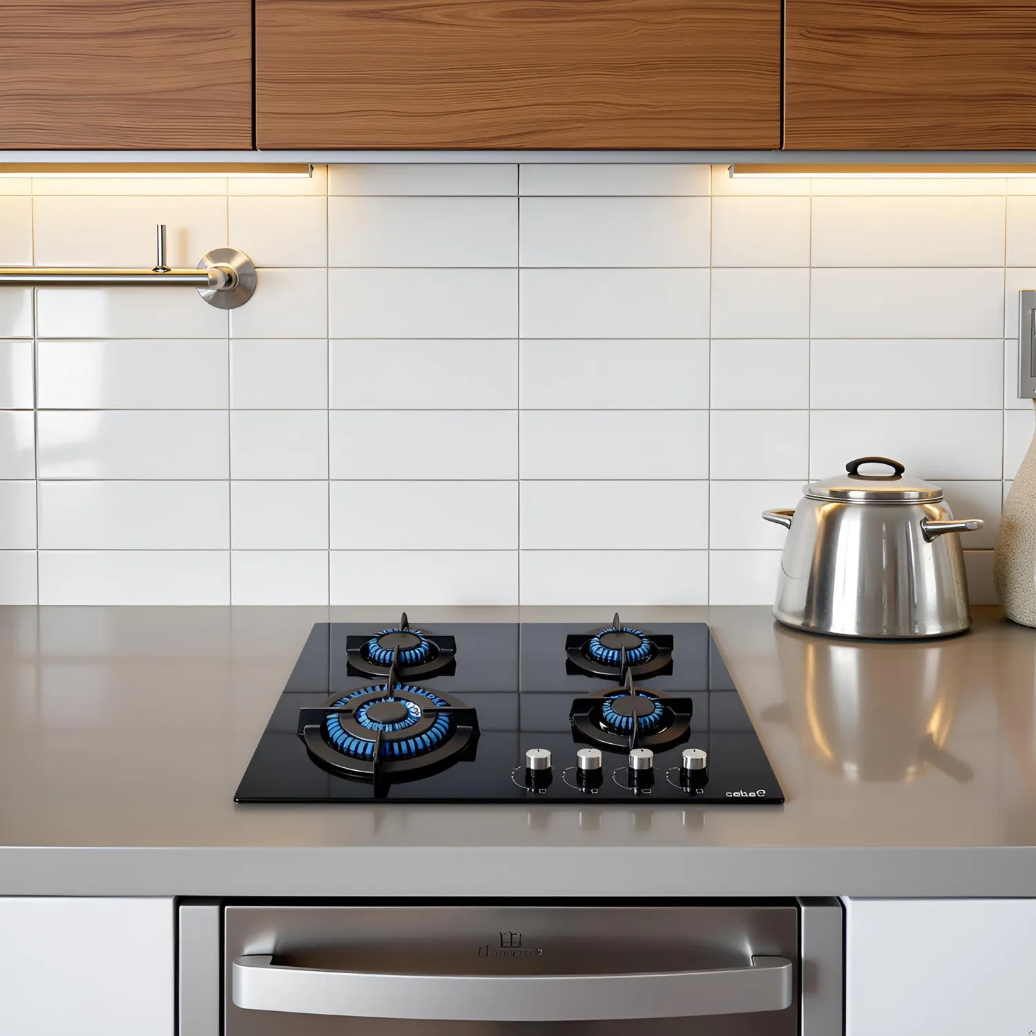 CATA CCI 6031 BK Gaskochfeld 59cm Schwarz 4-flammig