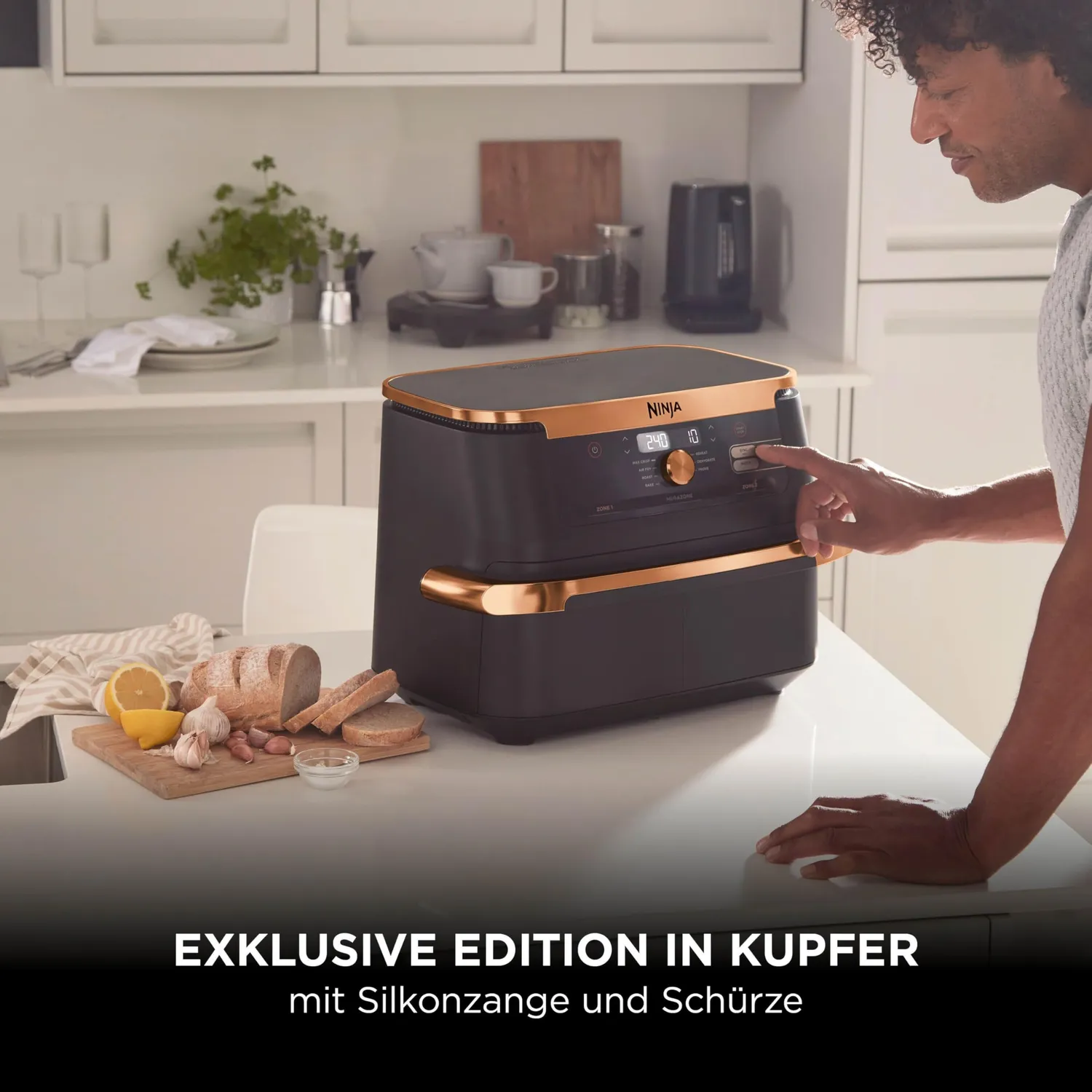 Ninja Foodi FlexDrawer Heißluftfritteuse 10,4 L Schwarz