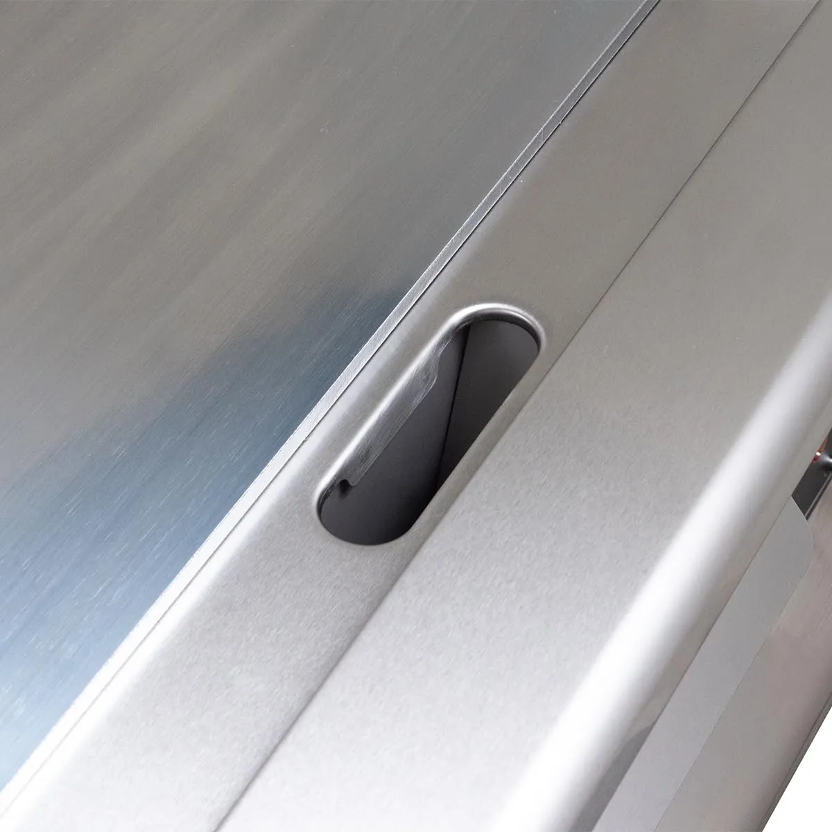 GastroHero Eco 596x398 Grillplatte glatt verchromt