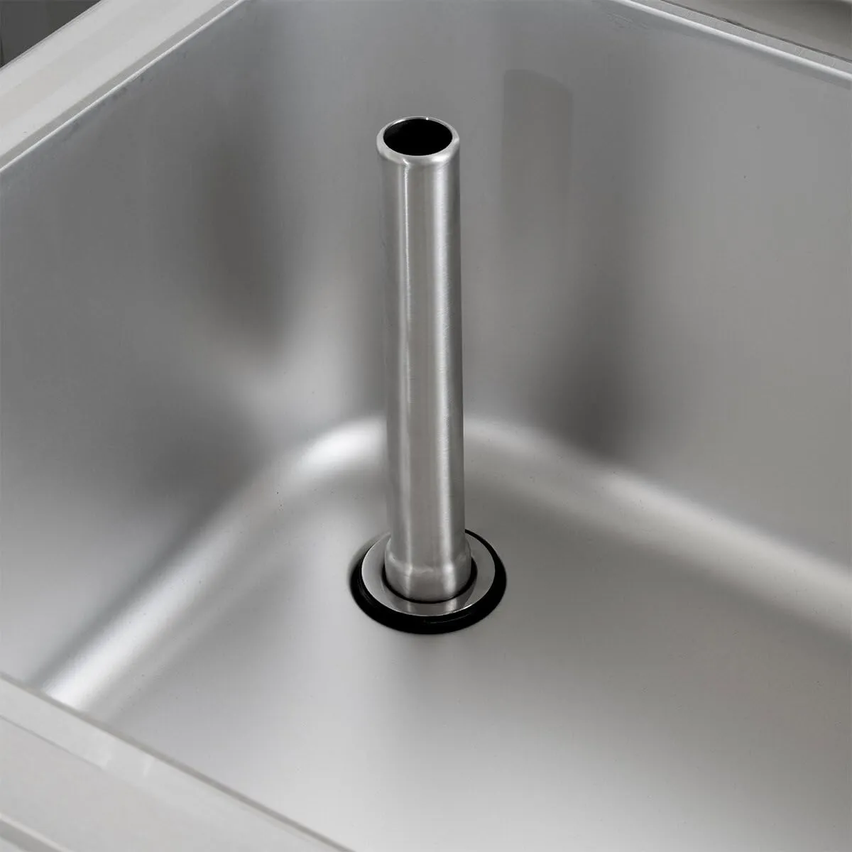 GastroHero ECO Spültisch 200x70 cm 2 Becken links