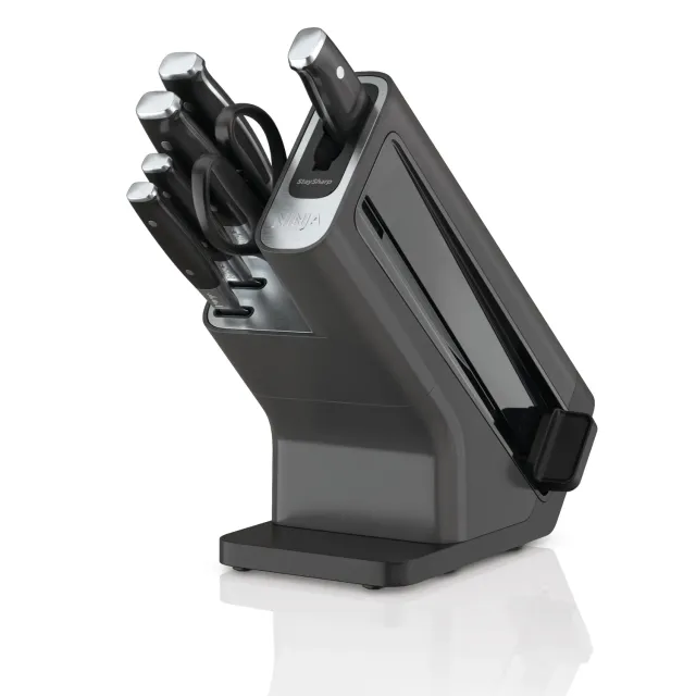 Ninja Foodi StaySharp Messerblock 6-tlg schwarz Edelstahl