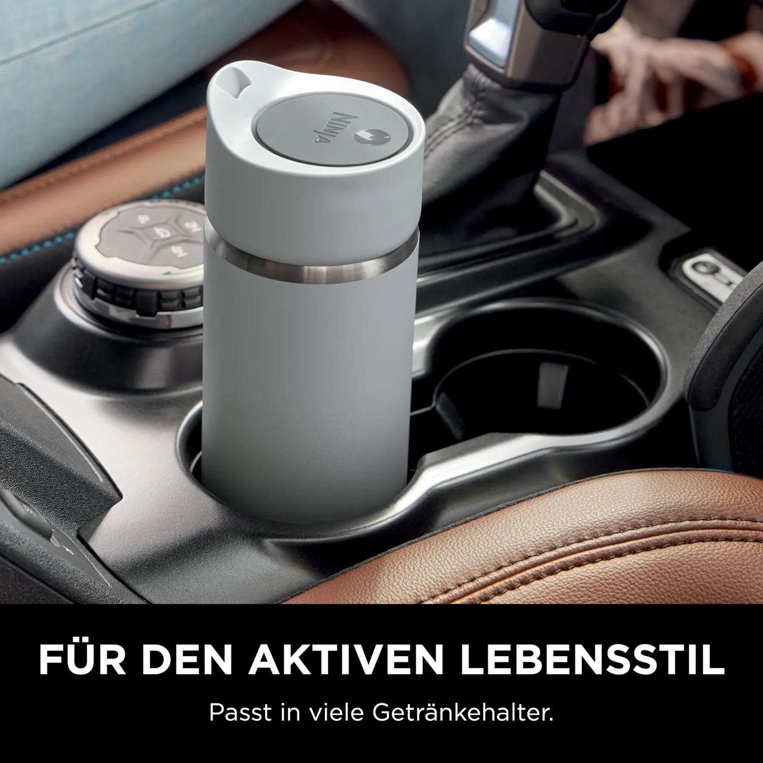 Ninja Sip Perfect Trinkflasche 400 ml Weiß DW1603