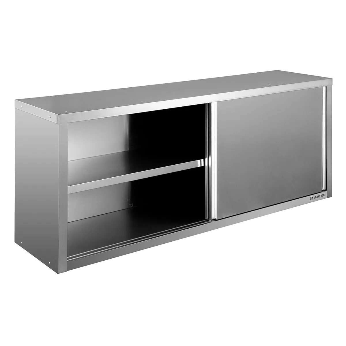 GastroHero WHS-BASIC16 Wandhängeschrank 160 cm Schiebetüren
