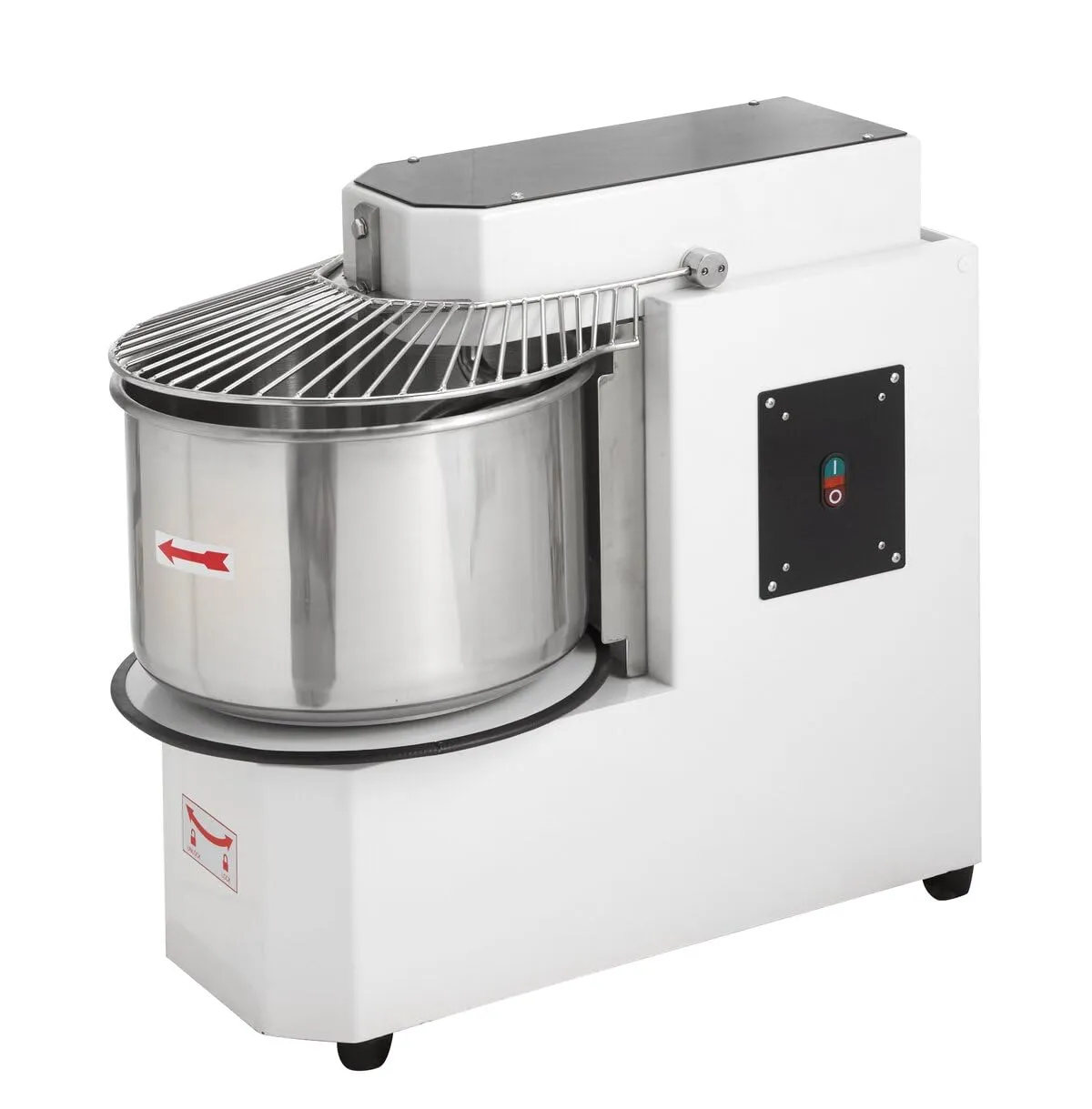 GastroHero AT30-A Teigknetmaschine 30 Liter 12 kg weiß