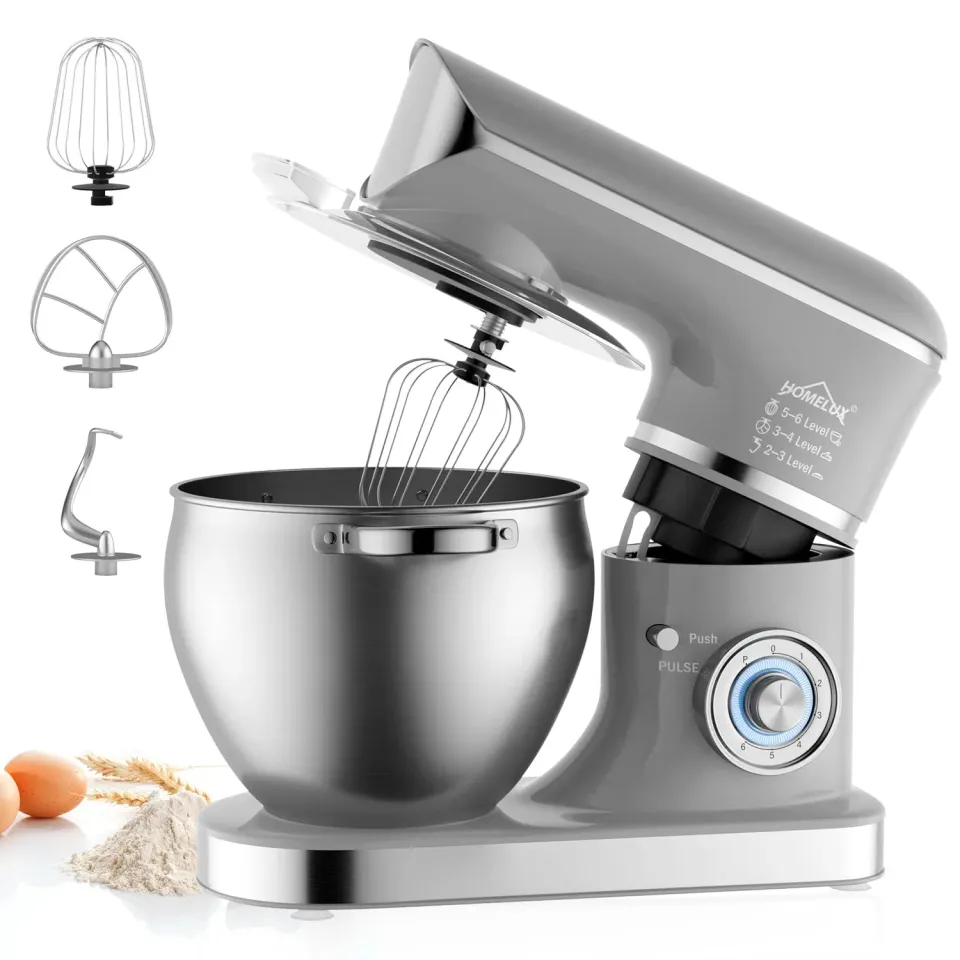 Homelux 626 Silver Küchenmaschine 10 L 2000 W