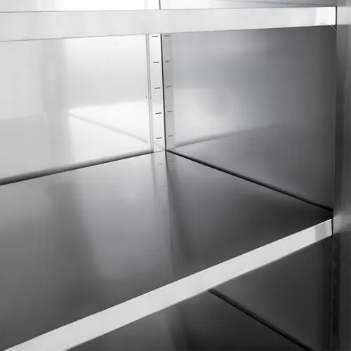 GastroHero Eco Geschirrschrank 200x70x200 Schiebetüren