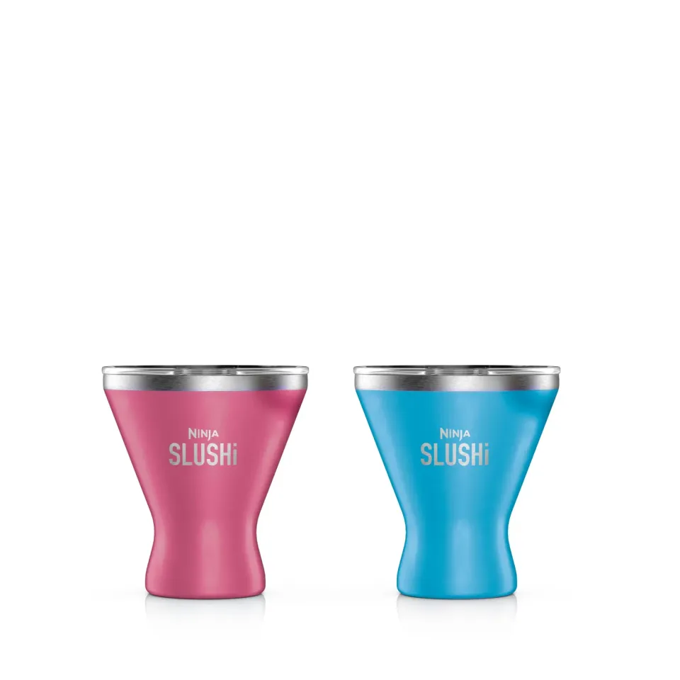 Ninja SLUSHi Cocktailbecher 2er 295 ml Pink-Hellblau