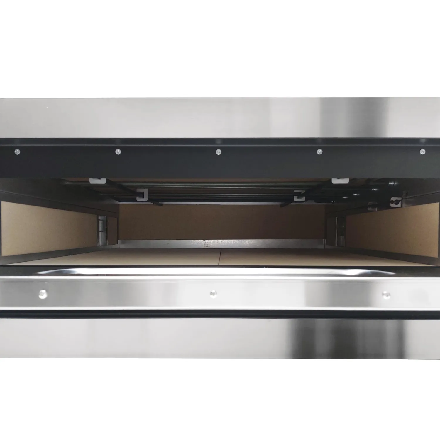 GastroHero PROFI PLUS Pizzaofen 4x36 cm Vollschamott