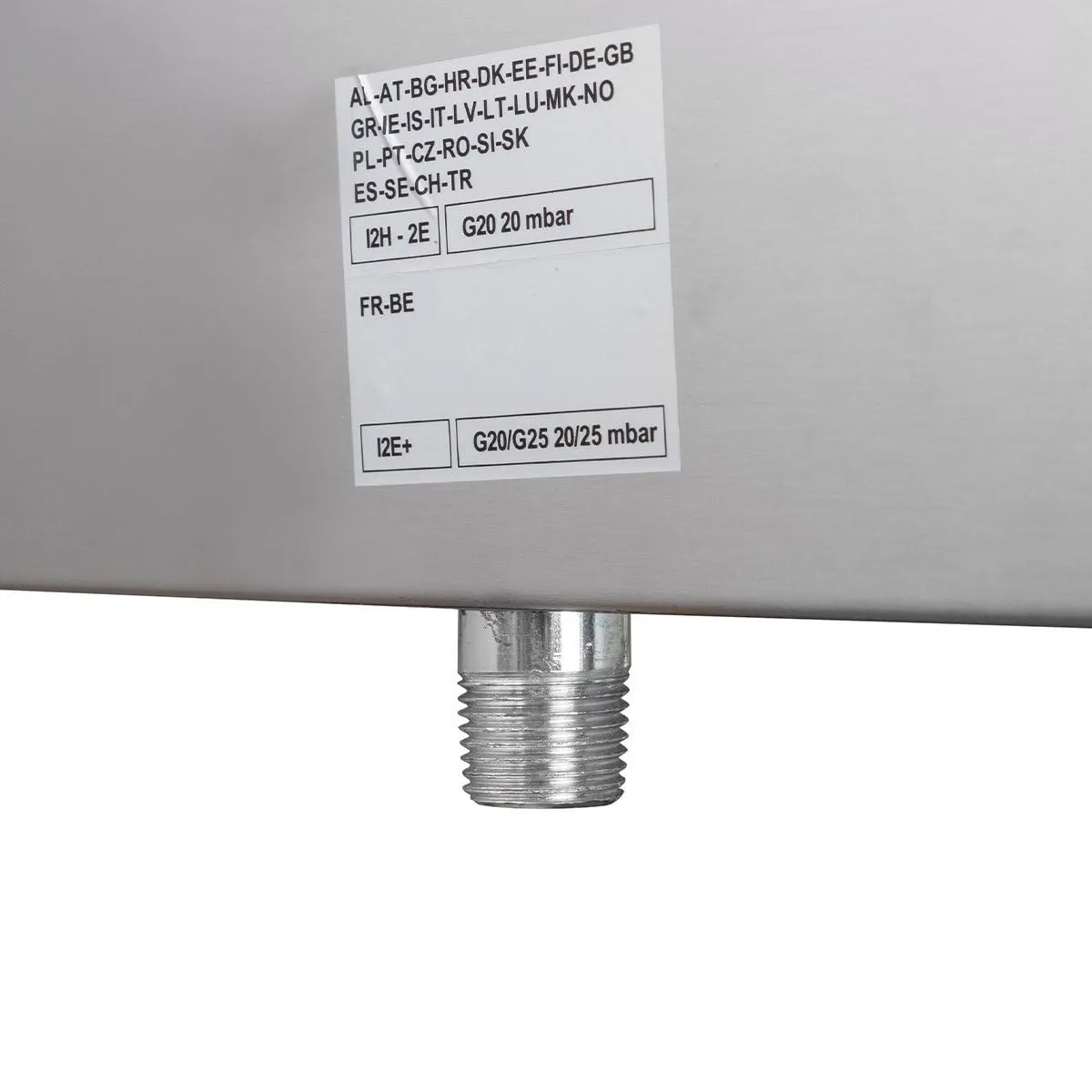 GastroHero D77G4AXL Gasherd 4 Brenner Edelstahl 28 kW