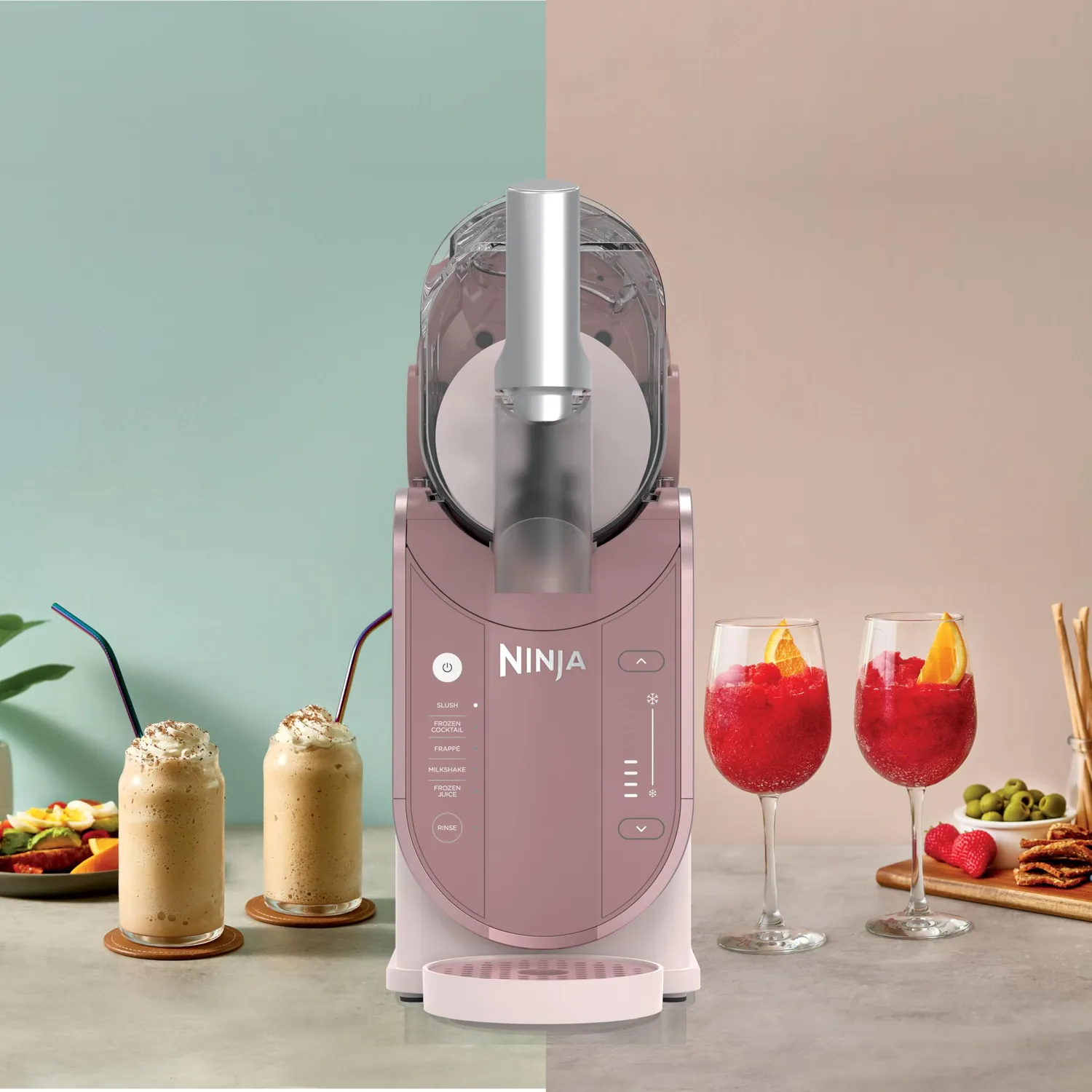 Ninja SLUSHi FS301EUPK Slush-Eismaschine 1,9L Rosa 5 Programme