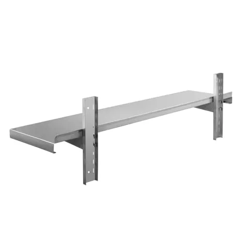 GastroHero WB-BASIC104 Wandbord 100x40 cm Edelstahl