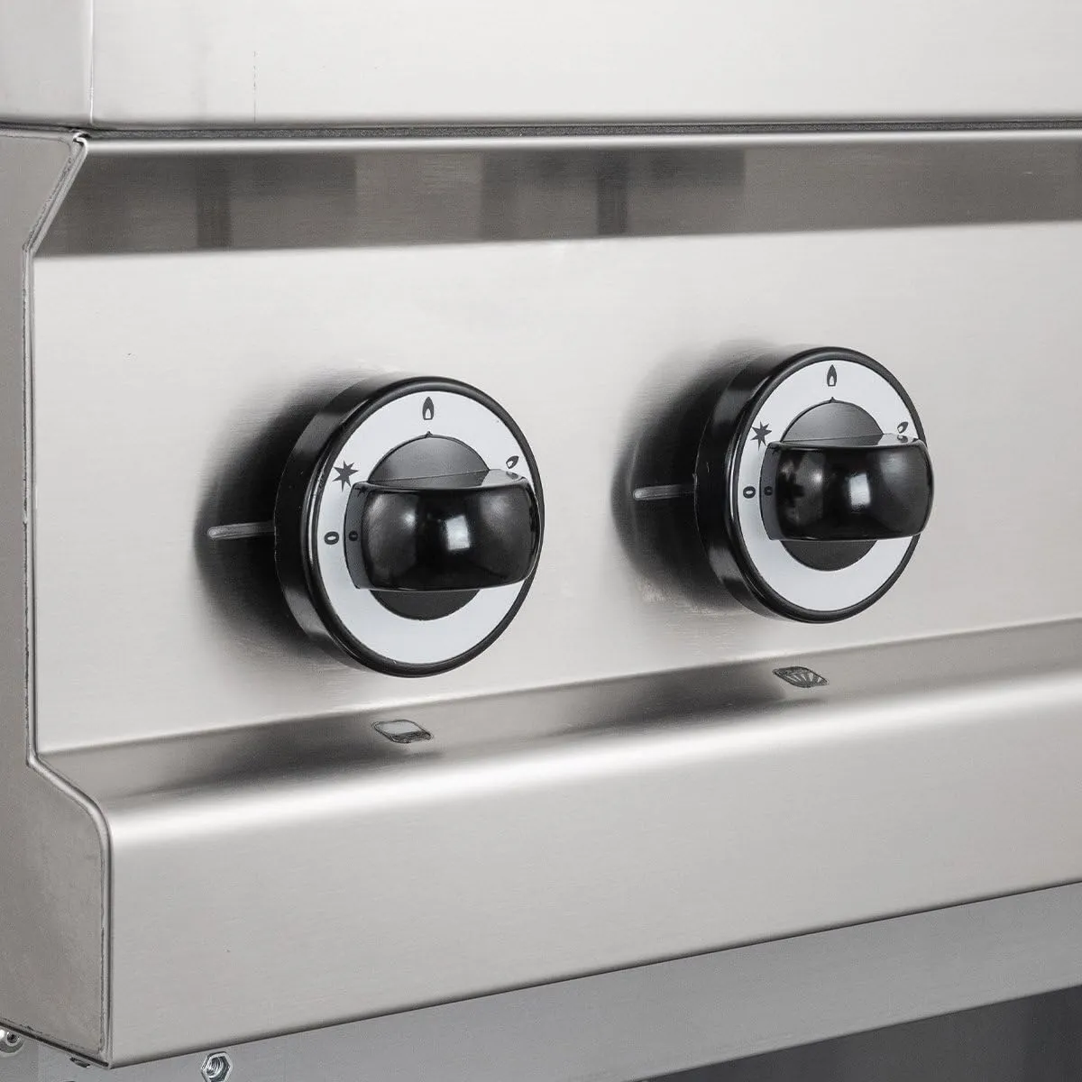 GastroHero D77G4AXL Gasherd 4 Brenner Edelstahl 28 kW