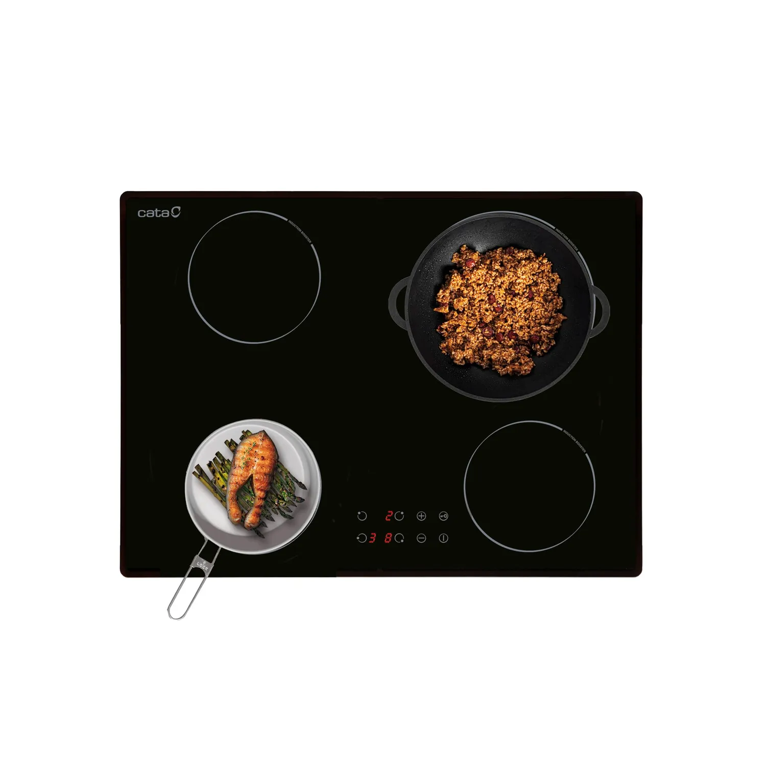 CATA IB 5004 BK Induktionskochfeld 60 cm Schwarz 4 Zonen